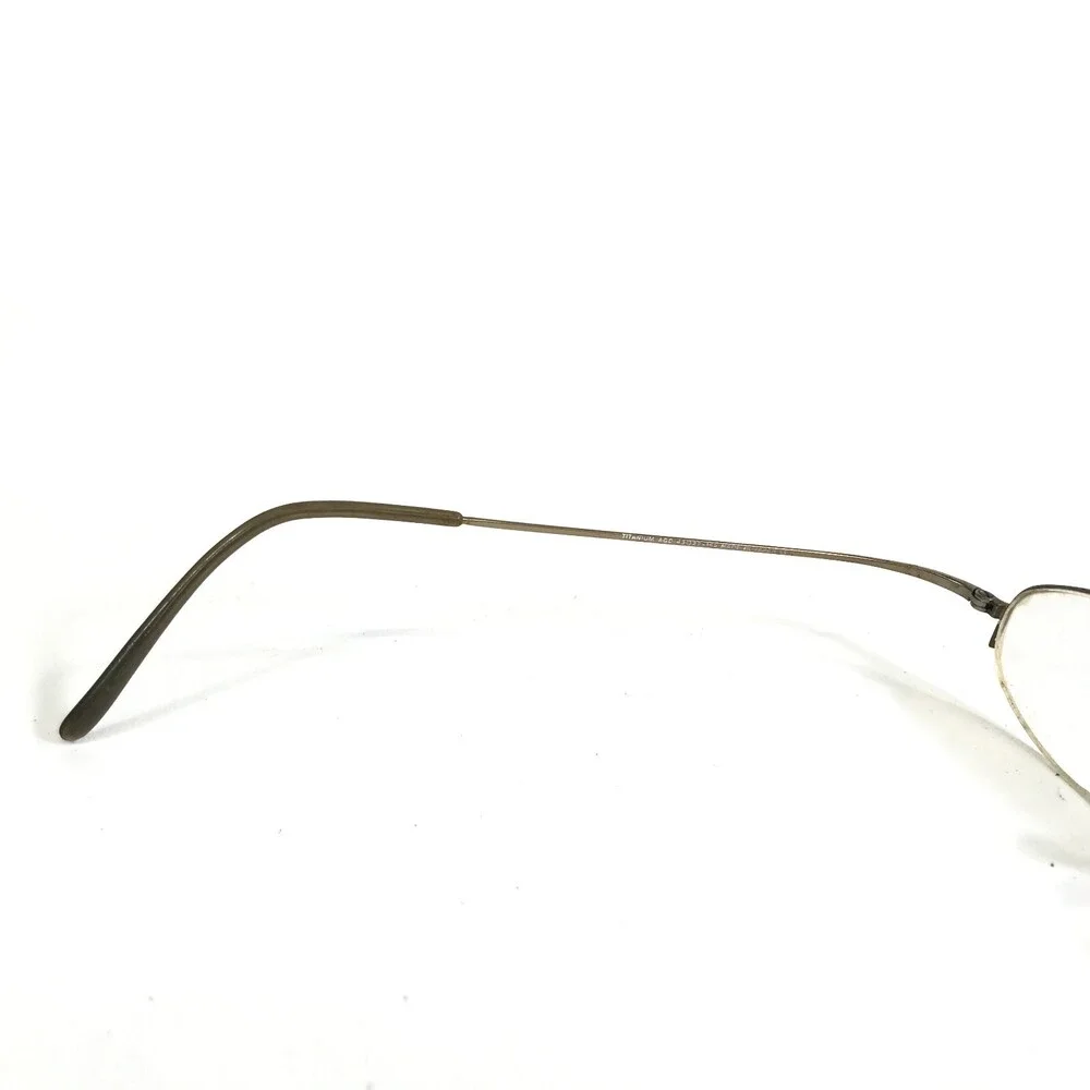 MODO Eyeglasses Frames MOD 898 AGD Gold Round with Clip On Lenses 43-22-145